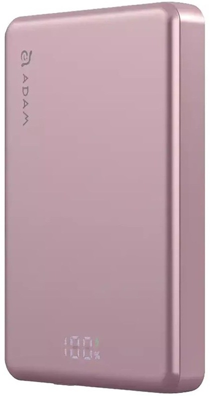 Powerbanka ADAM Elements VIONTA L10 Ultra Slim 10000 mAh, hliníkové pouzdro s perforovaným vzorem.