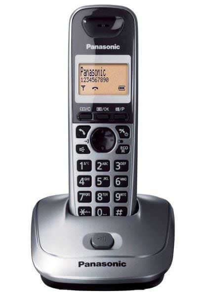 Domácí telefon Panasonic KX-TG2511FXM stříbrný Panasonic KX-TG2511FXM