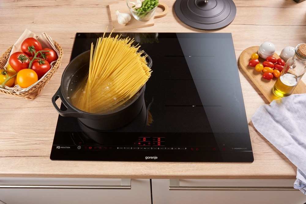 Indukční varná deska Gorenje Advanced IS645BG IQcooking černá Indukční varná deska Gorenje Advanced IS645BG IQcooking černá