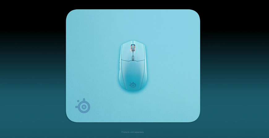 Podložka pod myš SteelSeries QcK M Aqua modrá Podložka pod myš SteelSeries QcK M Aqua modrá