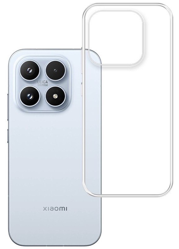 Kryt na mobil 3mk na Xiaomi 17, průhledná barva