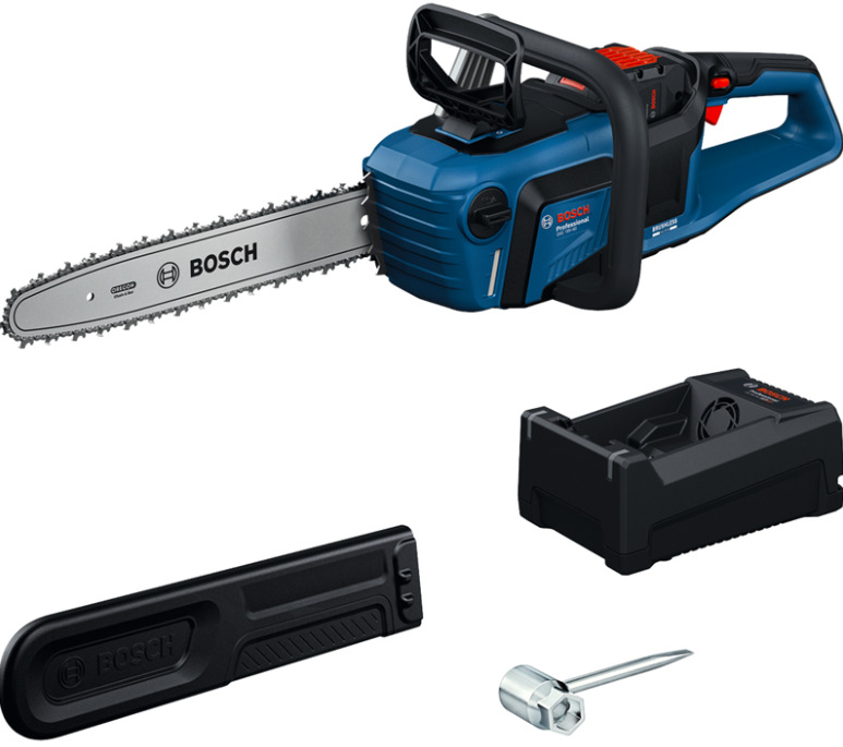 Řetězová pila Bosch Professional GKE 18V-40 akumulátorová pila s 40cm lištou, baterií a nabíječkou