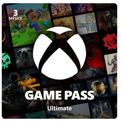 Microsoft Xbox Game Pass Ultimate - předplatné na 3 měsíce - elektronická licence