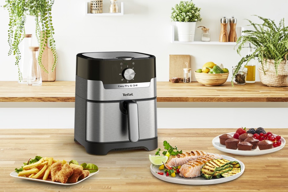 Fritéza horkovzdušná Tefal EY501D15 Easy Fry&Grill 2v1 Tefal Easy Fry&Grill EY501D15 2 v 1
