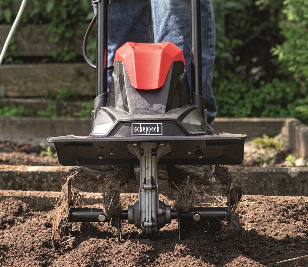 Kultivátor Scheppach MTE 380 1050 W Kultivátor Scheppach MTE 380