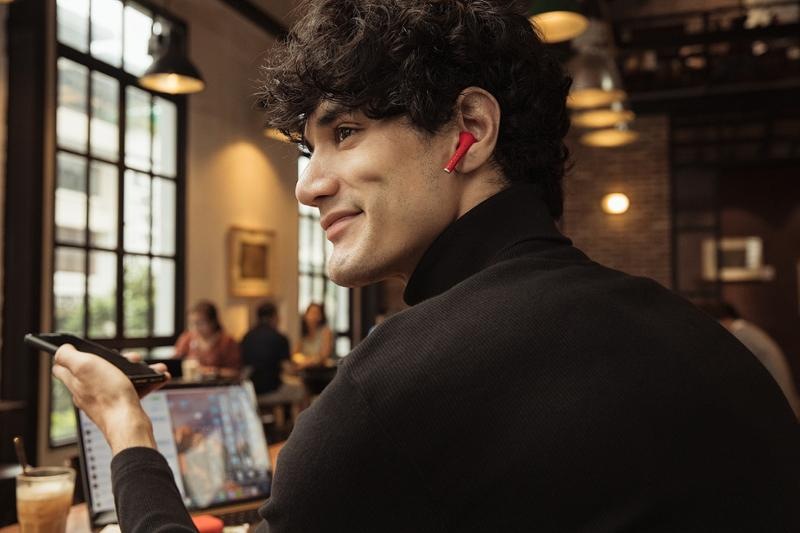 Sluchátka Defunc True Go Slim červená Defunc True Go Slim