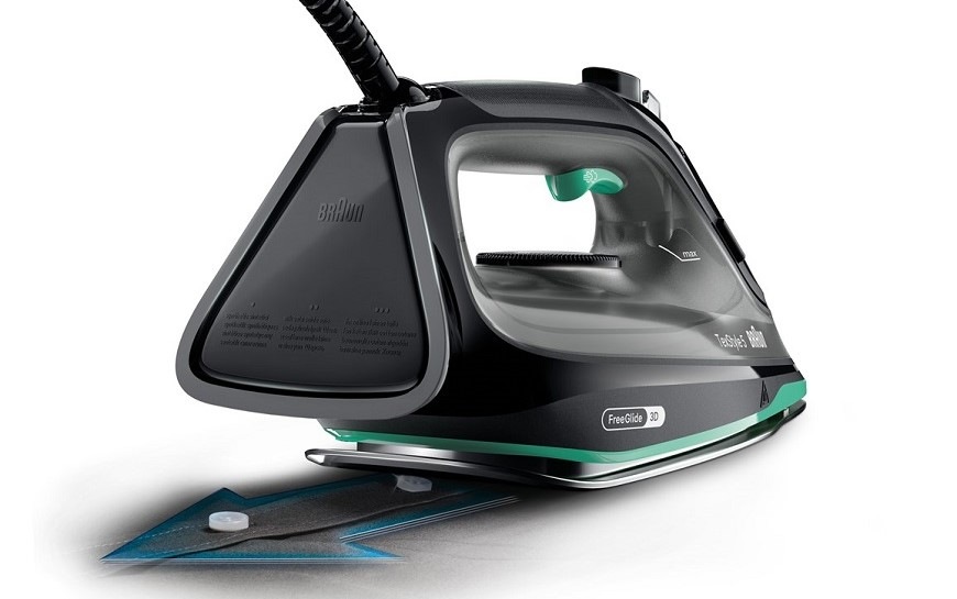 Žehlička Braun TexStyle 5 SI5277.GR černá/zelená Žehlička Braun TexStyle 5 SI5277.GR černá/zelená