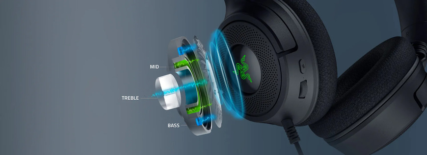 Headset Razer Kraken V4 X černý Razer Kraken V4 X, černá