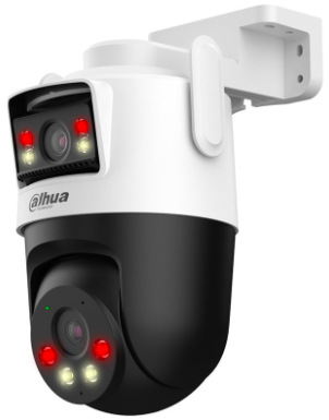 IP kamera Dahua P3D-3F-PV, PTZ, Wi-Fi, 3 + 3 Mpix, 2,8, 6mm, krytí IP66, IR až 30m - černá