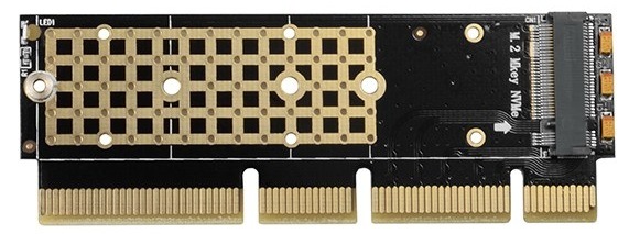 Řadič Axagon PCEM2-1U - M.2 NVMe M-key slot