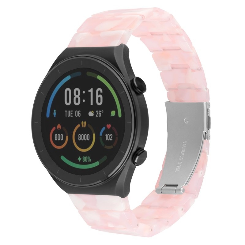Řemínek FIXED Resin Strap s Quick Release 20mm - růžový
