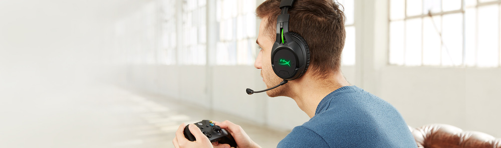Headset HyperX CloudX Flight (Xbox Licensed) černý/zelený Headset HyperX CloudX Flight (Xbox Licensed) černý/zelený
