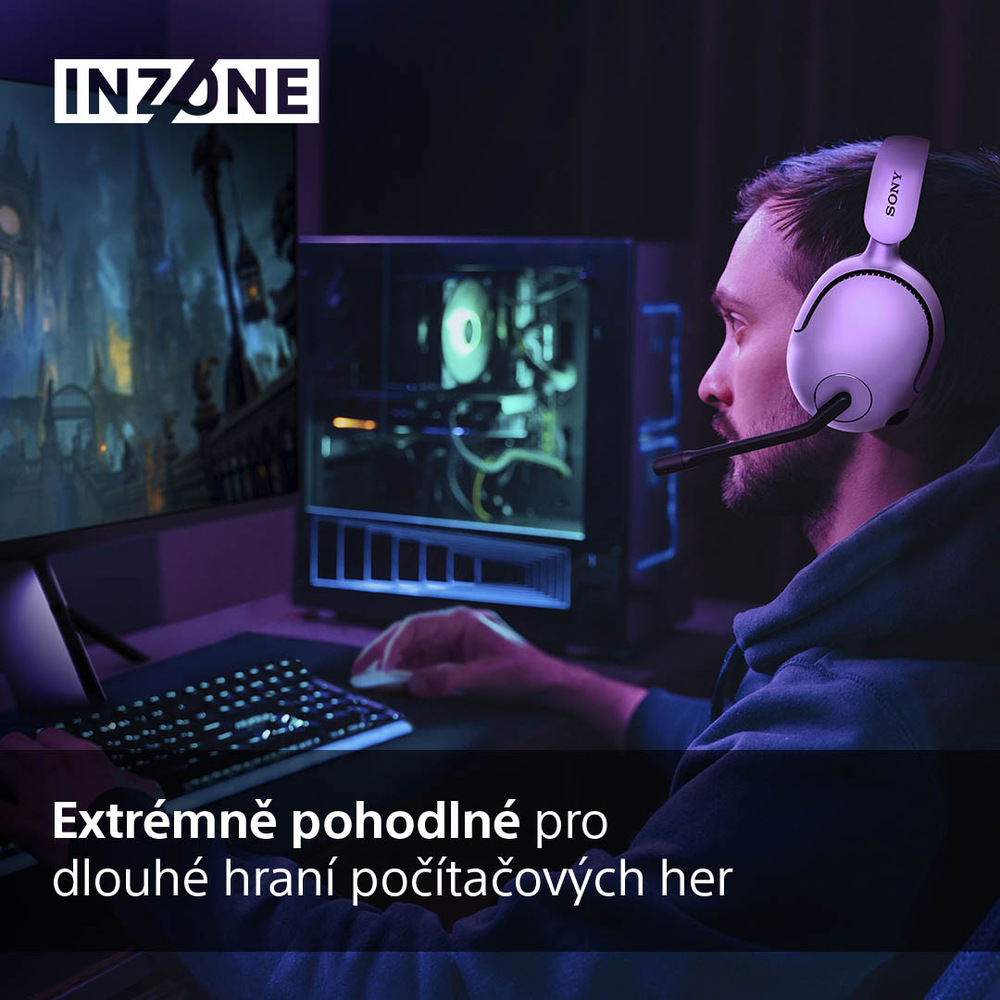 Headset Sony Inzone H5 bílý Sony Inzone H5, bílá