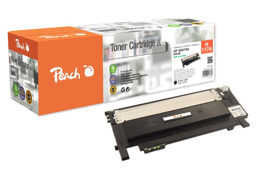 Toner Peach HP 117A, W2070A, 1000 stran černý