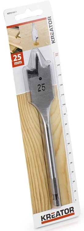 Vrták Kreator KRT010811, do dřeva 25×152 mm