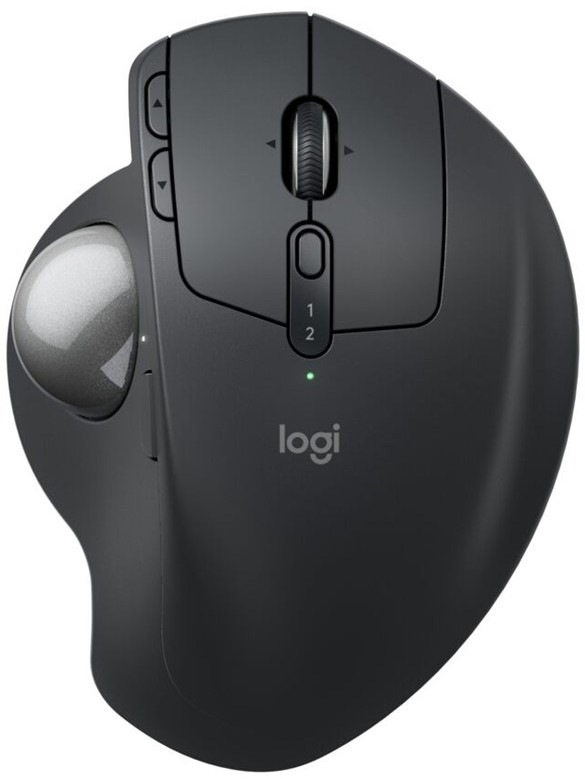 Myš Logitech MX Ergo S Advanced Wireless Trackball bezdrátová / 8 / 2048DPI - grafitová