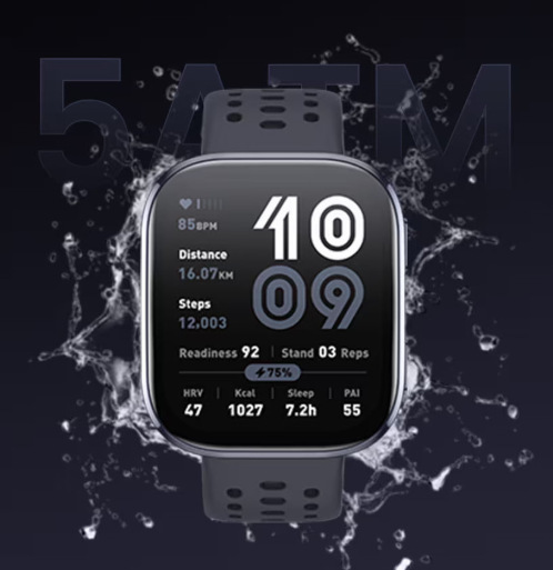 Chytré hodinky Amazfit Bip 6 šedé/zlaté