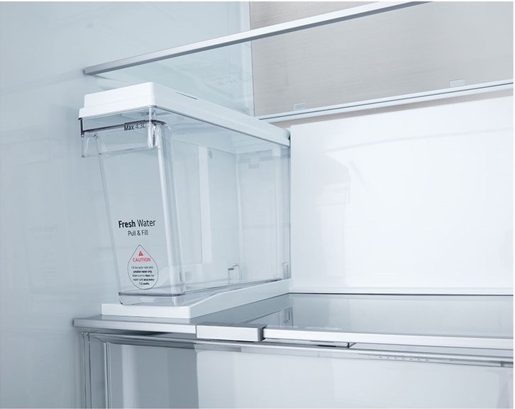 Americká lednice LG GSLE91MBAB nerez