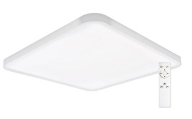 Stropní svítidlo Top Light Revit H50B RC, s dálkovým ovládačem, 50W, 5000lm, stmívání, paměť, 50x50cm bílé