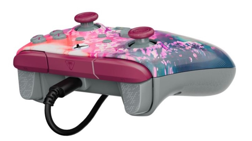 Růžovo šedý gamepad Turtle Beach Rematch Advanced Kyoto Bloom