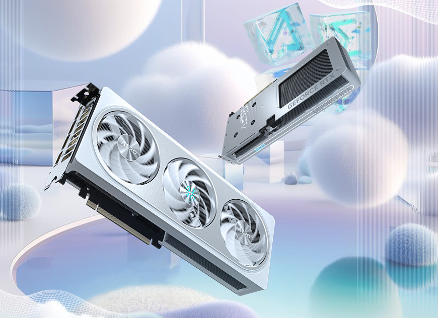 Grafická karta GIGABYTE GeForce RTX 5060 Ti AERO OC 8G