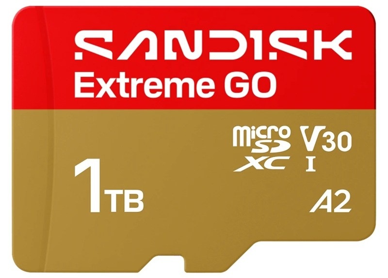 Paměťová karta SANDISK Extreme GO microSD 1TB
