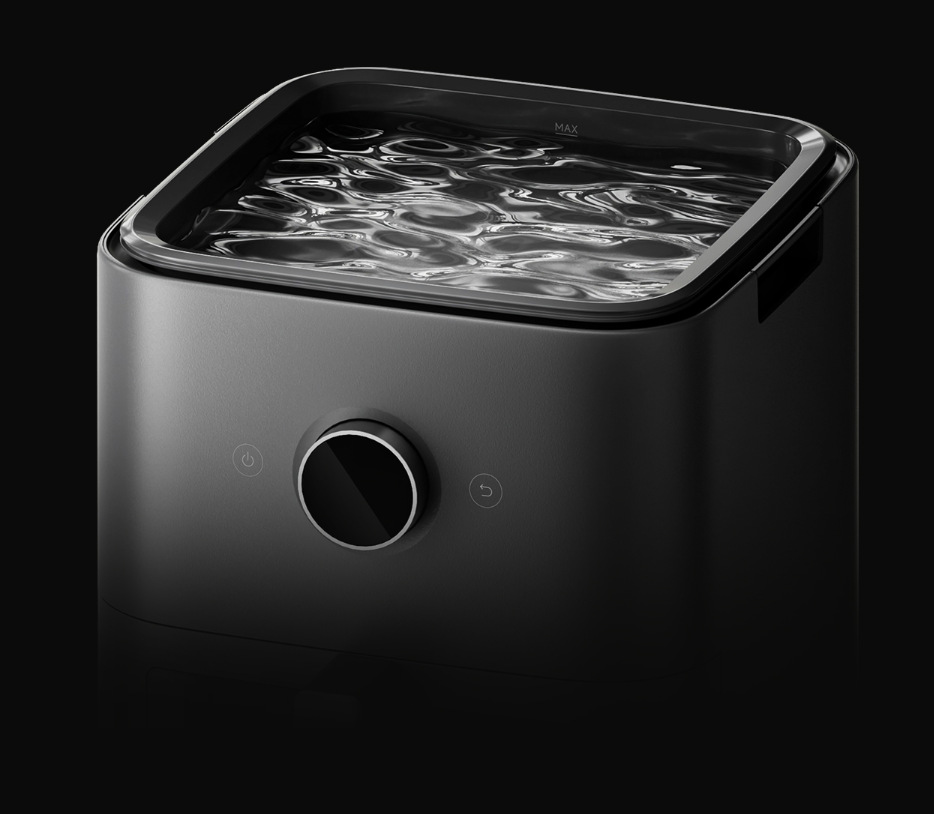 Fritéza horkovzdušná Xiaomi Mijia Smart Steam Air Fryer 7 l černá Součástí je velkokapacitní nádrž na vodu