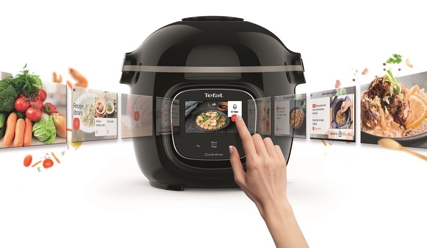 Multifunkční tlakový hrnec Tefal Cook4me Touch WiFi CY912831 Tefal Cook4me Touch Wi-Fi CY912831