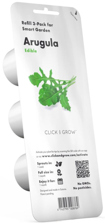 Semínka Click and Grow Rukola - 3 ks