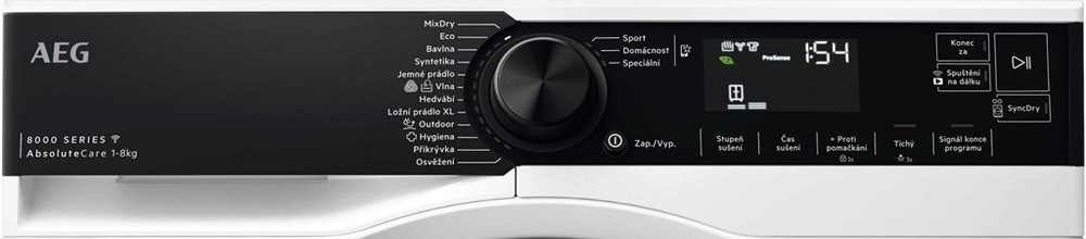 AEG TR8384CC panel