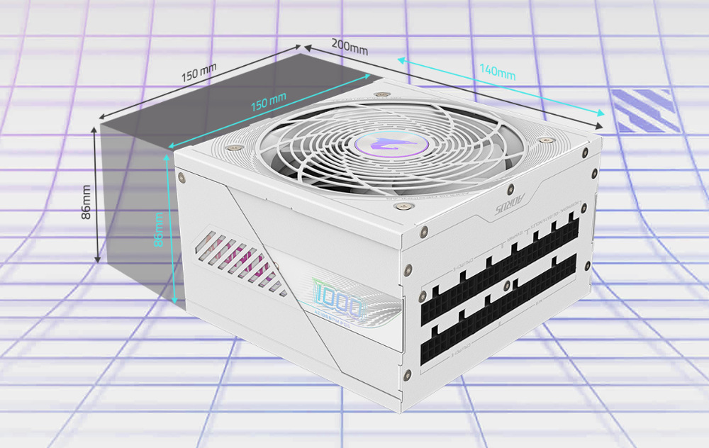 Zdroj GIGABYTE AORUS ELITE P1000W - 1000W 80PLUS Platinum černý Zdroj GIGABYTE AORUS ELITE P1000W - 1000W 80PLUS Platinum černý