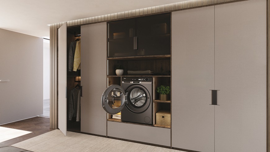 Pračka Haier HW100BD14397PGUS antracitová