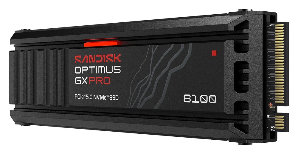 SSD SANDISK Optimus GX PRO 8100 s pasivním chladičem