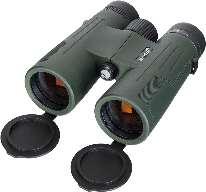 Binokulární dalekohled Levenhuk New Karma PRO ED 8×42, zelená barva