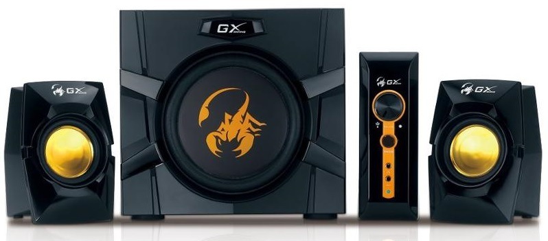 Reproduktory Genius GX Gaming SW-G2.1 3000, Verze II. černé/zlaté
