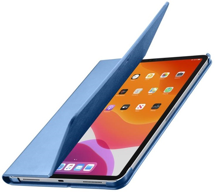 Pouzdro na tablet CellularLine Folio na Apple iPad Air 10,9" (2020) modré