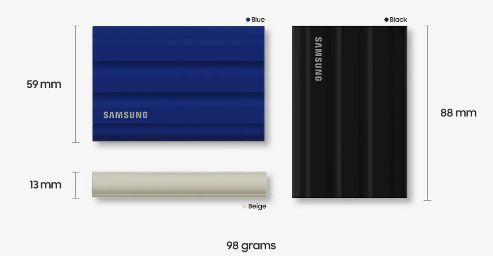 SSD externí Samsung T7 Shield 2TB béžový SSD externí Samsung T7 Shield 2TB béžový