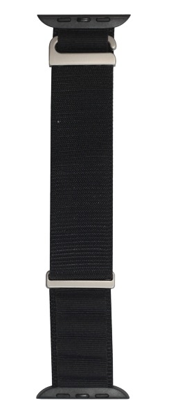 Řemínek WG na Apple Watch 42/44/45/49 mm černý