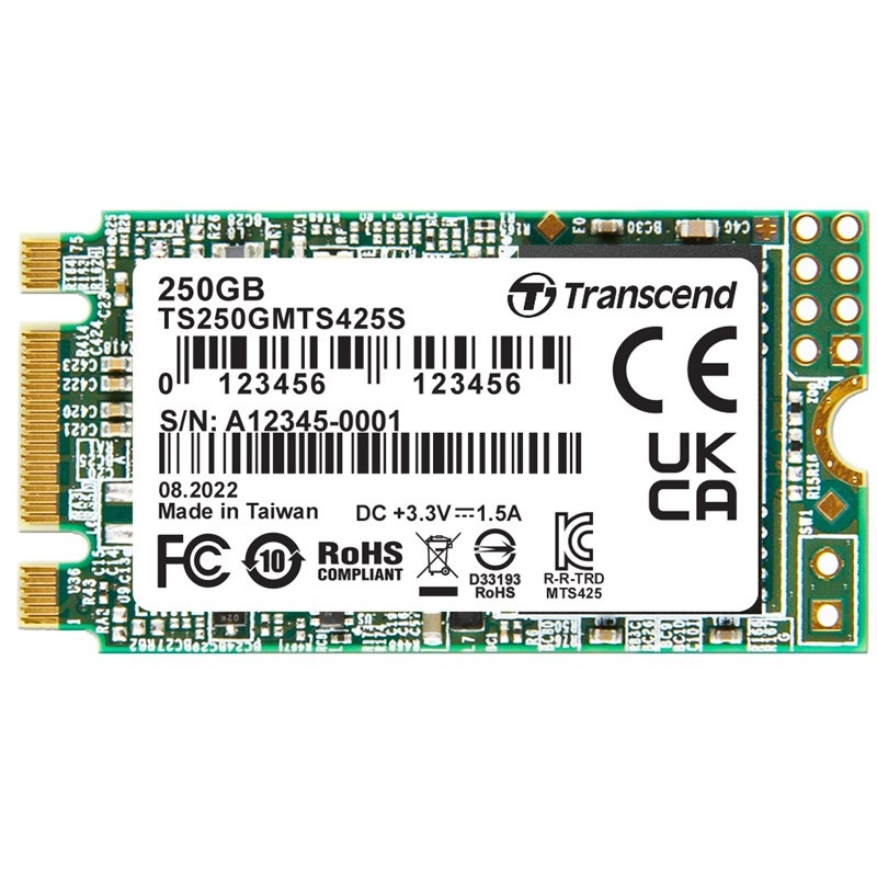 SSD Transcend MTS425S 250GB M.2 2242