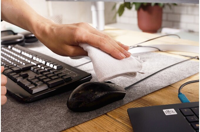 Myš KENSINGTON Pro Fit USB, omyvatelná černá
