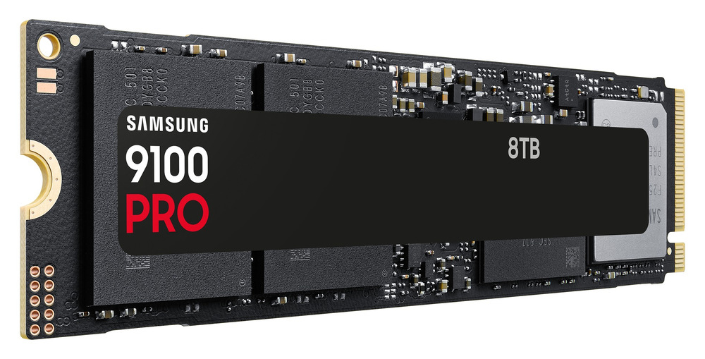 SSD Samsung 9100 PRO 8 TB PCIe 5.0 NVMe černý Samsung 9100 PRO v detailu