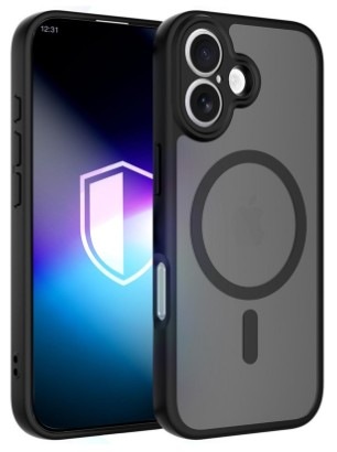 Kryt na mobil 3mk Misty MagCase na Apple iPhone 16 - černý