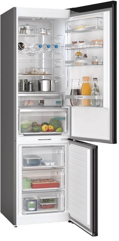 Chladnička s mrazničkou Siemens iQ500 KG39NAXCF PerfectFit černá