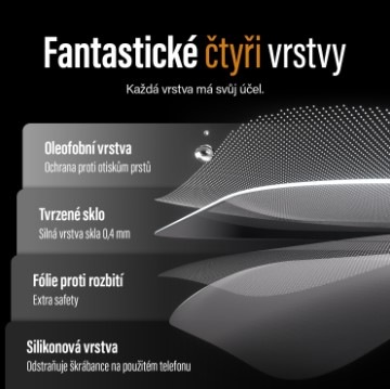 PanzerGlass na Apple iPhone 14/13/13 Pro s instalačním rámečkem (2783), průhledná