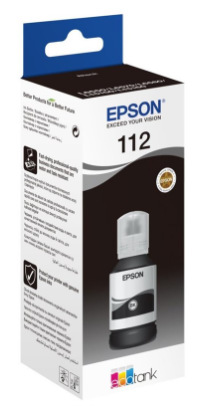 Inkoustová náplň Epson 112, 127 ml černá