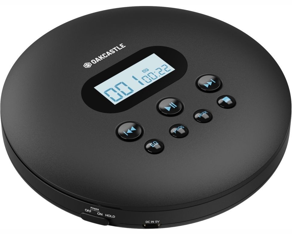 Discman Majority Oakcastle CD100 černý Discman Majority Oakcastle CD100, černý