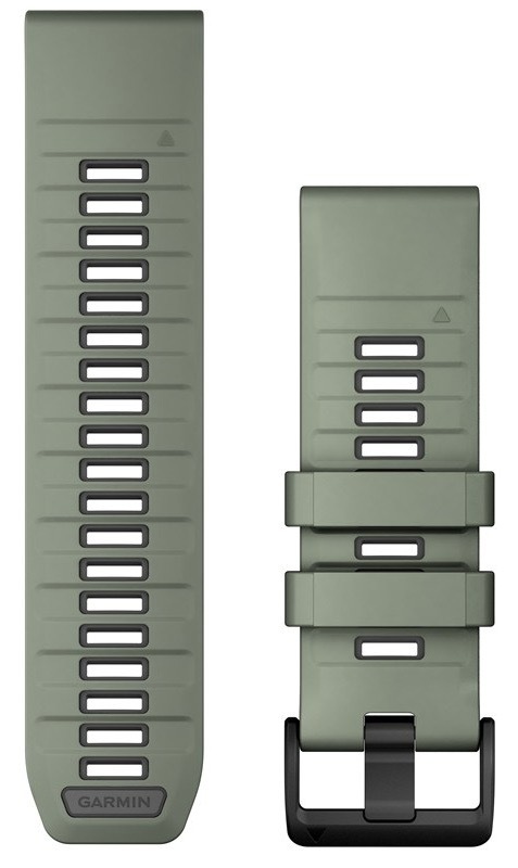 Řemínek Garmin QuickFit (26 mm) šedý/zelený