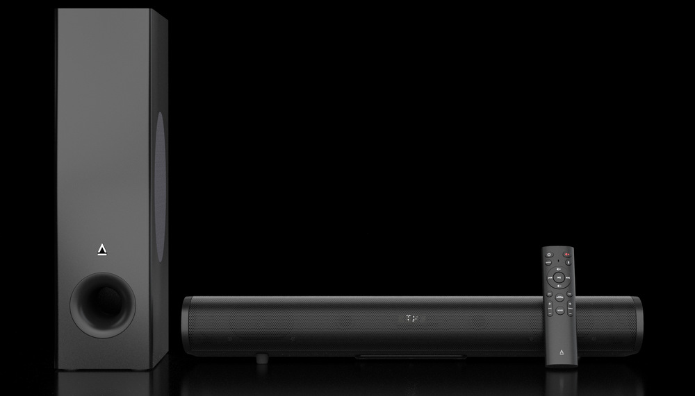 Soundbar Creative Stage Pro černý Svým moderním designem se soundbar Creative Stage Pro stane ozdobou ložnice i obývacího pokoje