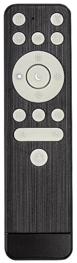 Stropní svítidlo Rabalux Dalfon2, s ventilátorem - černé