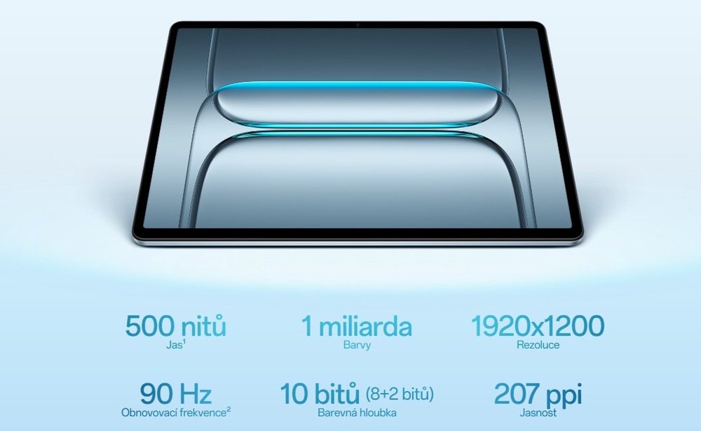 Dotykový tablet OnePlus Pad Lite Wifi 6 GB / 128 GB modrý